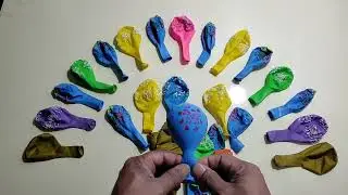 Colorful Balloons Inflating Slowly ASMR | Calm & Relaxing Video #ASMR #Satisfying