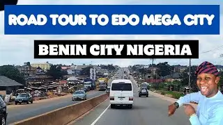 ROAD TOUR TO BENIN CITY EDO STATE NIGERIA. EDO MEGA CITY ESTATE NEW DEVELOPMENTS