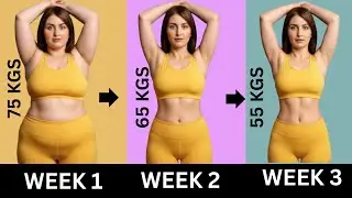 No- Jumping Weight Loss Challenge at Home in 3 Weeks 💯 Best Exercises for Fast Weight Loss 🔥