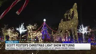 Deck the halls with a festive light show