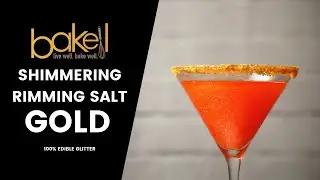 Cocktail Salt Rim - Gold Shimmer Cocktail Rimming Salt | Bakell&reg;