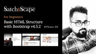 Basic HTML Tutorial with Bootstrap v4.5.2, HTML5, CSS3 for Beginners Phase06
