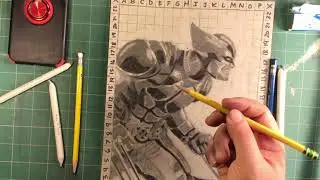 Studio Art 2 Class Back Up 005: Shading on the Grid