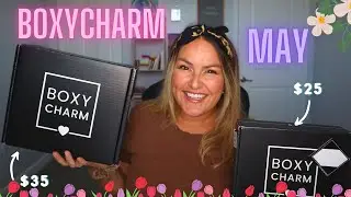 BoxyCharm May 2021 | Base Box vs. Premium Unboxing | Boxy Charm Spoilers | #boxyflourish