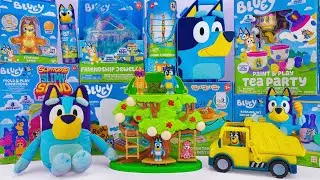 Bluey Toy Collection Unboxing Review 🌳 Bluey Tree Playset & Bluey Stretchy Bingo Figure