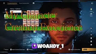 My Character Creation Experience | WWM