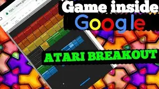 Atari Breakout on Android!!! 😲 Game inside Google #Ataribreakout #google #Games