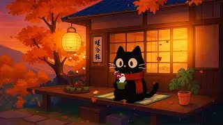Peaceful Fall Sunset 🍂 Lo-fi for Slow Moments