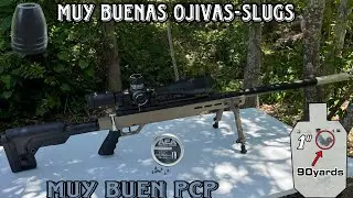 Barra 250Z .25 & Ojivas-Slugs AEA 30.2gr Buenos Resultados #pcpairrifle
