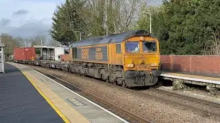 &ldquo;Charley Wallace&rdquo; 66309 4L11 with 20 containers 12;39 4E Lea Road 9/2/2026