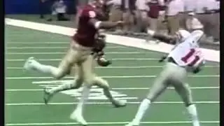 1 1 1998 EG Green 27 Yd TD Rec from Thad Busby vs Ohio State