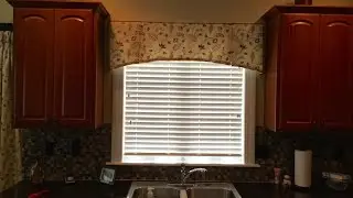 How to make a kick pleated arched valance pattern