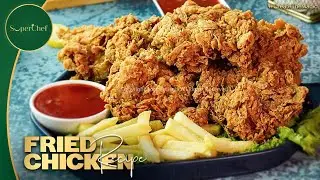 Fried Chicken KFC Style Recipe by SooperChef | Crispy Chicken Broast