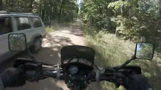 DR650 Adventure on Bidwell Creek Road (USFS) Ste. Genevieve County, MO