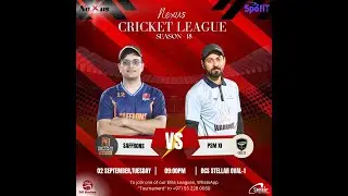 NEXUS CRICKET LEAGUE S18-PSM XI Vs SAFFRON