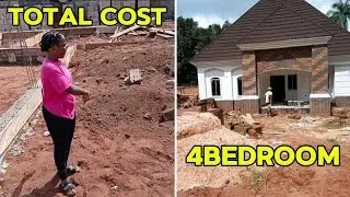 Breakdown Cost Of Building This Modern 4Bedroom Bungalow Nigeria 🇳🇬 2026