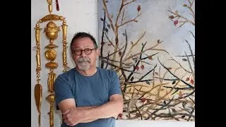 Oklahoma born mixed-media artist Paul Medina interview @ Artspace at Untitled, OKC, OK July 2021