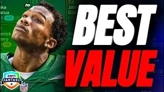 The 8 BEST Values In Your ESPN Fantasy Football Draft