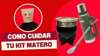 Guia de mantenimiento MATERO- Como limpiar y cuidar bombilla, termo y mate