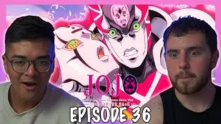 THE FINAL BATTLE BEGINS |TRISH GETS BODIED?? || JJBA Golden Wind Episode 36 REACTION!!
