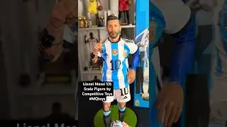 Lionel Messi 1/6 Scale Collectible Figure by Competitive Toys! #football #toys #legend #collection