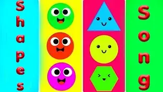 The Shapes Song Nursery Rhymes Nursery Rhymes With Lyrics