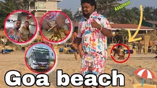 Mumbai to Goa beach ⛱️ | Bus Travel 🧳| @BabdhanAxom 