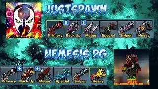 Pixel Gun 3D - Original Weapons VS Reskin (JustSpawn VS Nemesis PG)