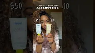 Trader Joe&rsquo;s Sunscreen is Supergoop Unseen Sunscreen&rsquo;s Dupe 😱 #sunscreen #spf #dupes #skincare