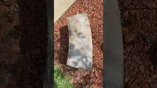 Concrete garden bench REFRESH #pressurewashing #garden #concrete #home #wilmingtonnc