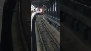 上野駅カシオペア号入線