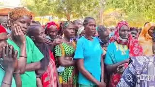 Arrival of Unity state Bentiu Governor Riek Biem