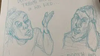 Grief Zine: Inking Generational Trauma Page Part One