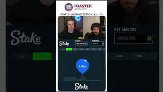 Pump Game Madness: Big Wins at Stake Casino! #pump #shorts