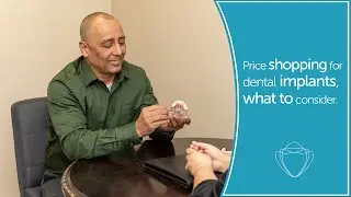 Price shopping for dental implants - what to consider.