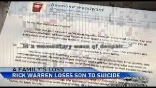 Pastor Rick Warren's son commits suicide