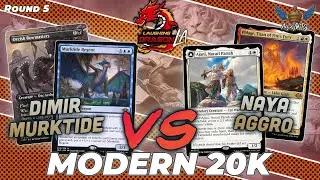 Dimir Murktide vs Naya Aggro | MTG Modern | MXP Los Angeles Modern 20k | Round 5