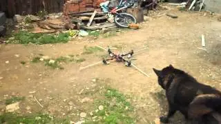 Однин из первых полетов