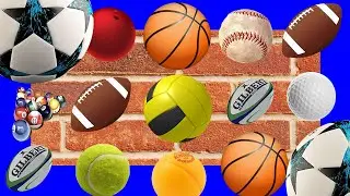 easy english Sport balls for Everyone | Sports balls in English | Ball Types