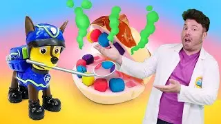 I bambini dal Dott. Trapanino! Impara a lavare i denti con il Play Doh e la Scuola divertente