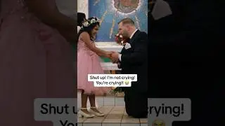SWEETEST STEP DAD GIVES STEP DAUGHTER A RING AND LIFELONG COMMITMENT AT HIS WEDDING ❤️👏