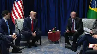 Lula e Trump conversam sobre Conselho da Paz e marcam encontro em Washington | AFP
