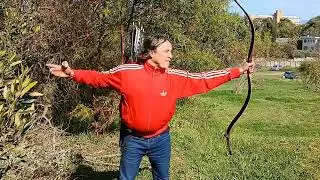Shooting Manchu style with a Mariner Qing Dragon II 60# @36