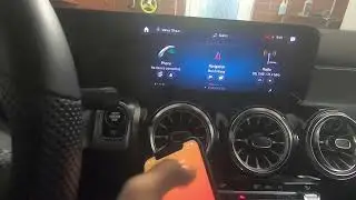 Как подключить iPhone к Mercedes Benz MBUX через Bluetooth