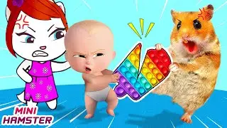 Успокойся, Анджела! Хомяк Мими против милого босса | MINI HAMSTER