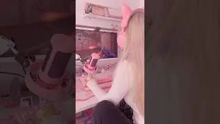I AM productive (I think..) #pink #gaming #aesthetic #unboxing #pc #setup #asmr #kawaii
