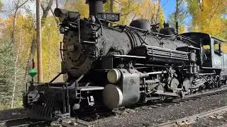 Cumbres & Toltec Engines 488 & 484 End of Day Operations, Chama, NM Narrow Gauge Railroading