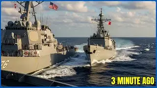 USS HIGGINS vs 6 Chinese Warships DEADLY Encounter in South China Sea