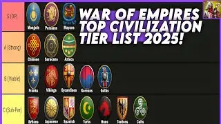 War Of Empires [WOE] 1V1 Tierlist 2025!