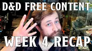 D&D Free Daily Content, Week 4 Recap | Nerd Immersion